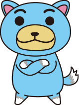 マスコットキャラクターのびけんのイラスト