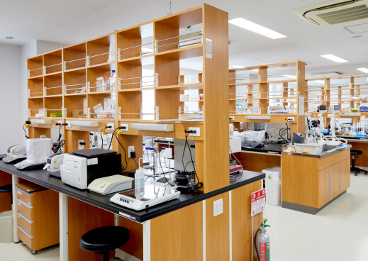 Well-equipped laboratory